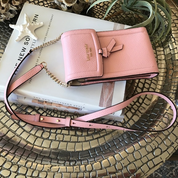 KATE SPADE PINK PHONE CROSSBODY - Picture 7 of 10